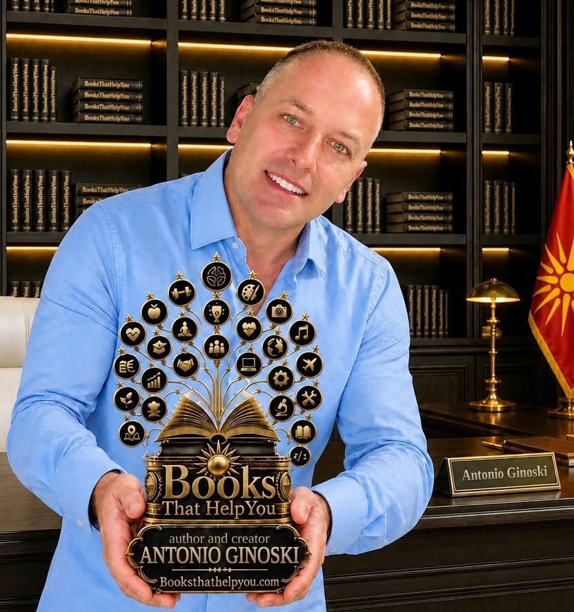 Antonio Ginoski, author and creator of Books That Help You